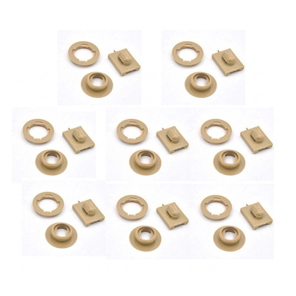 8-Piece Carpet Clips for Auto Floor Mats (ABS, Anti-Slip Design)