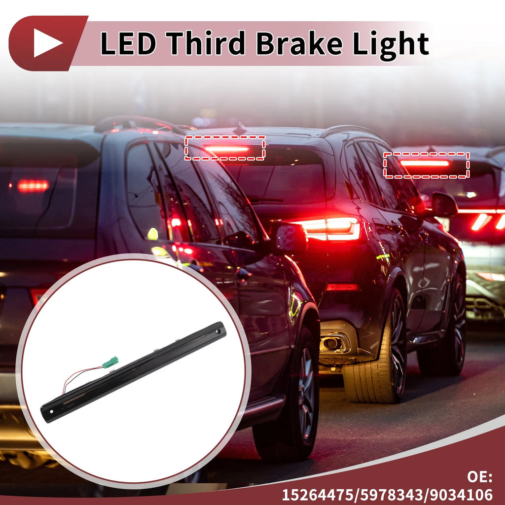 Black LED Third Brake Light Replacement for Buick Terraza 2005–2007