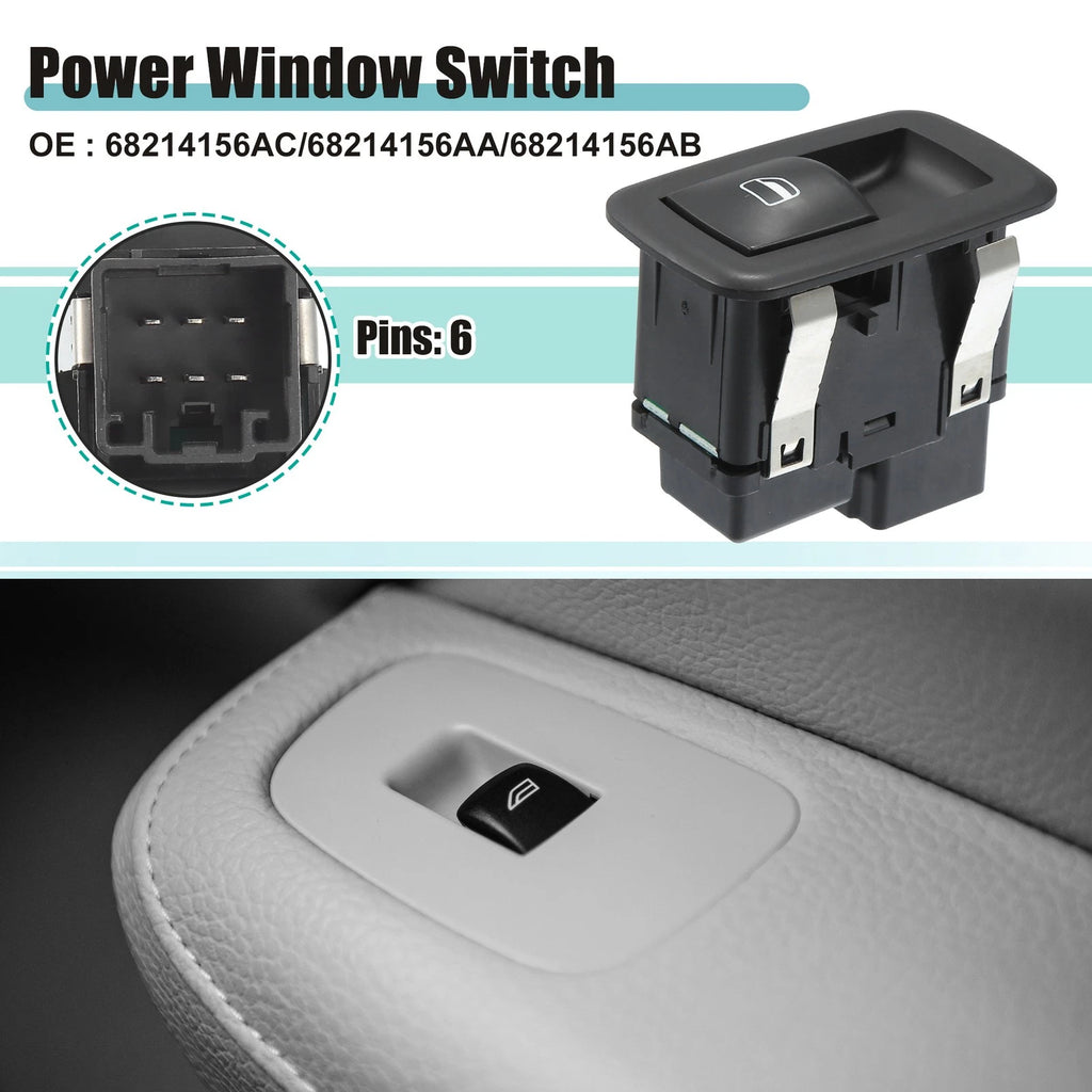 Passenger Car Power Window Switch for Ram 1500 2500 3500 (2019–2023)