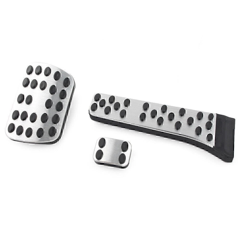 3X Gas Brake Pedal Covers for Benz C-Class E/GLC Class (2016–2019)