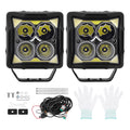 4" 110W LED Work Driving Light Cube Pods for Universal Use (2010–2023)
