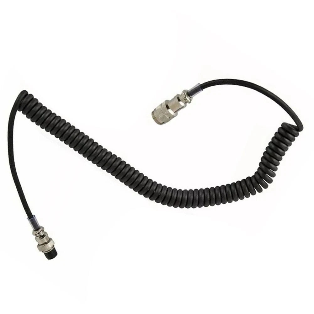 Microphone Extension Cable for Kenwood Yaesu (Flexible, Bend Resistant)