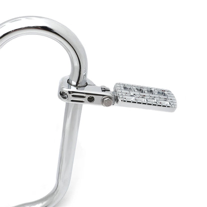 32mm CNC Dominator Footpeg P-Clamp Chrome for Harley Sportster (883-1340)
