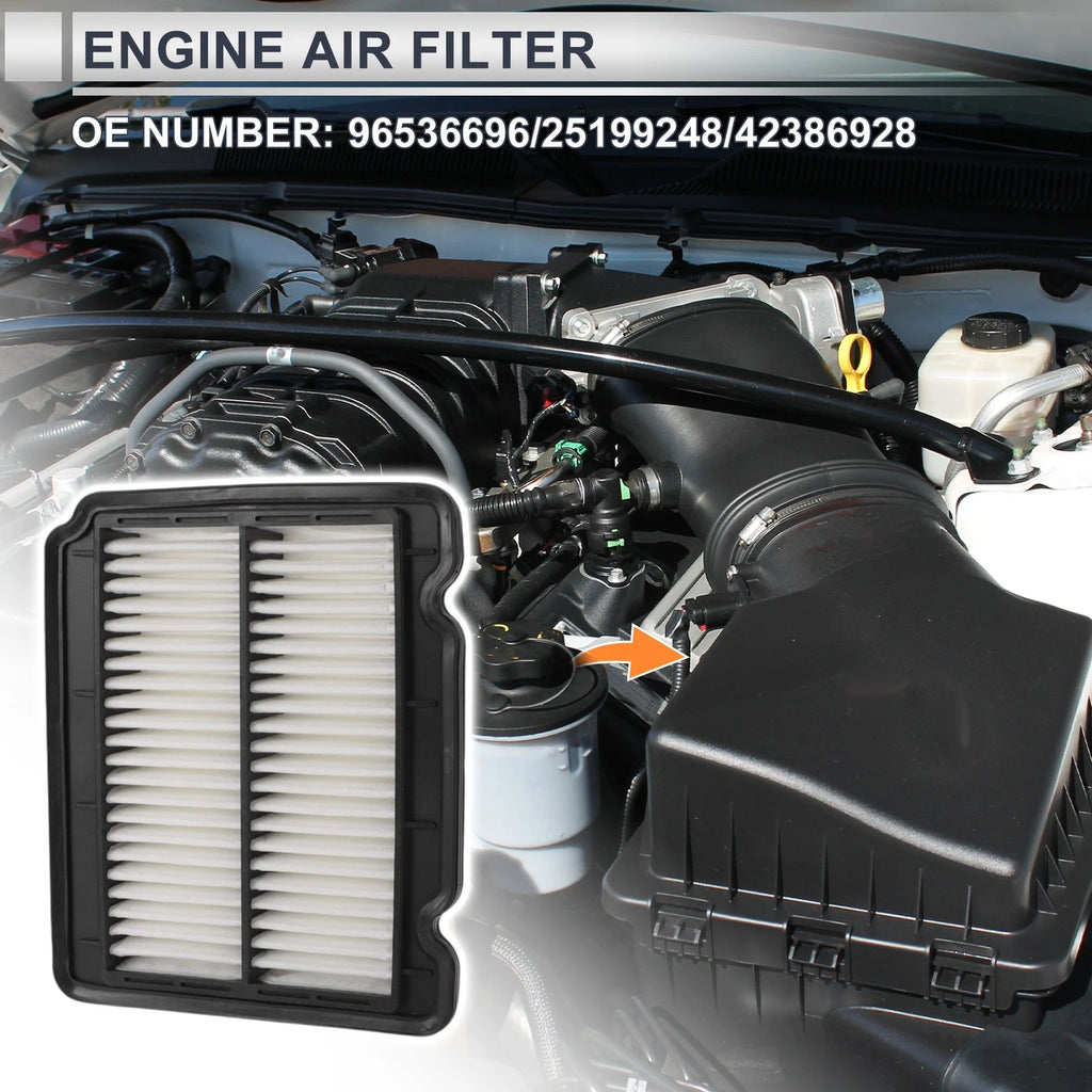 Engine Air Filter Replacement for Chevrolet Aveo 1.6L (2004–2011)