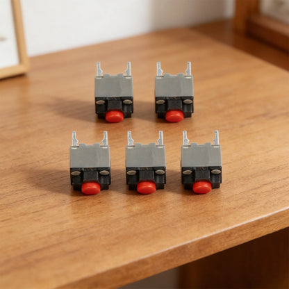 20 Silent Tactile Mouse Microswitches 2 Pin for Electronics