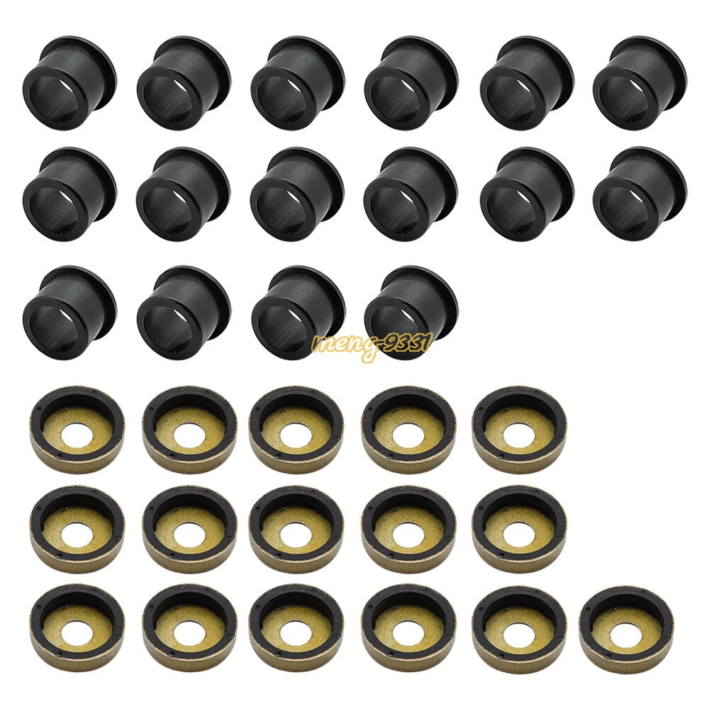 Front Upper & Lower A Arm Bushing Dust Cover Kit for Yamaha Warrior 350 (2000–2004)
