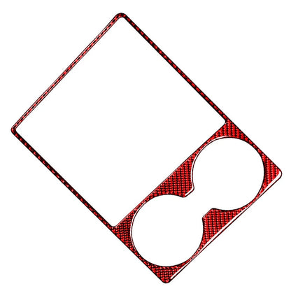 Shifter Cup Holder Cover for Dodge Ram 1500 2500 3500 (2013–2018) Red