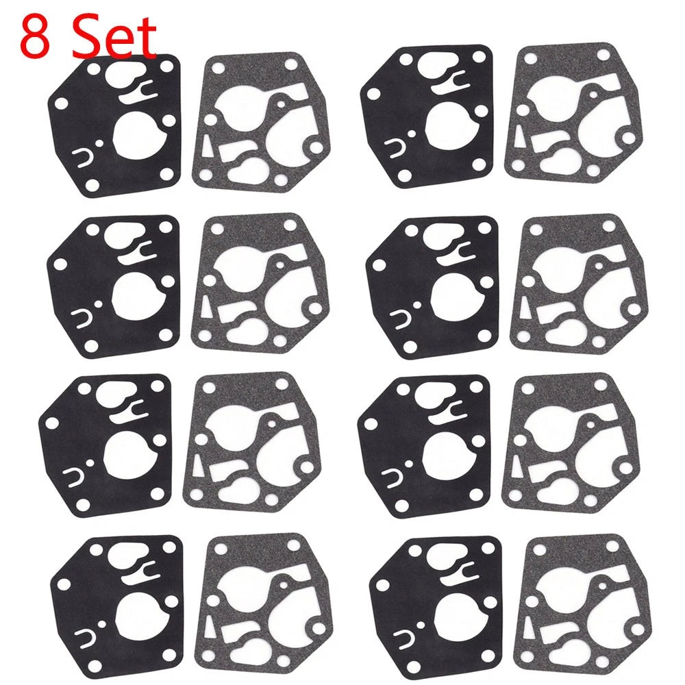 Set of 8 Carburetor Diaphragm Kit for B&S Chainsaw (5083H, 5083K, 495770, 795083)