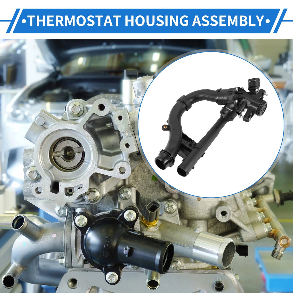 Engine Coolant Thermostat Housing Assembly for Mercedes-Benz C300 (2015–2018)