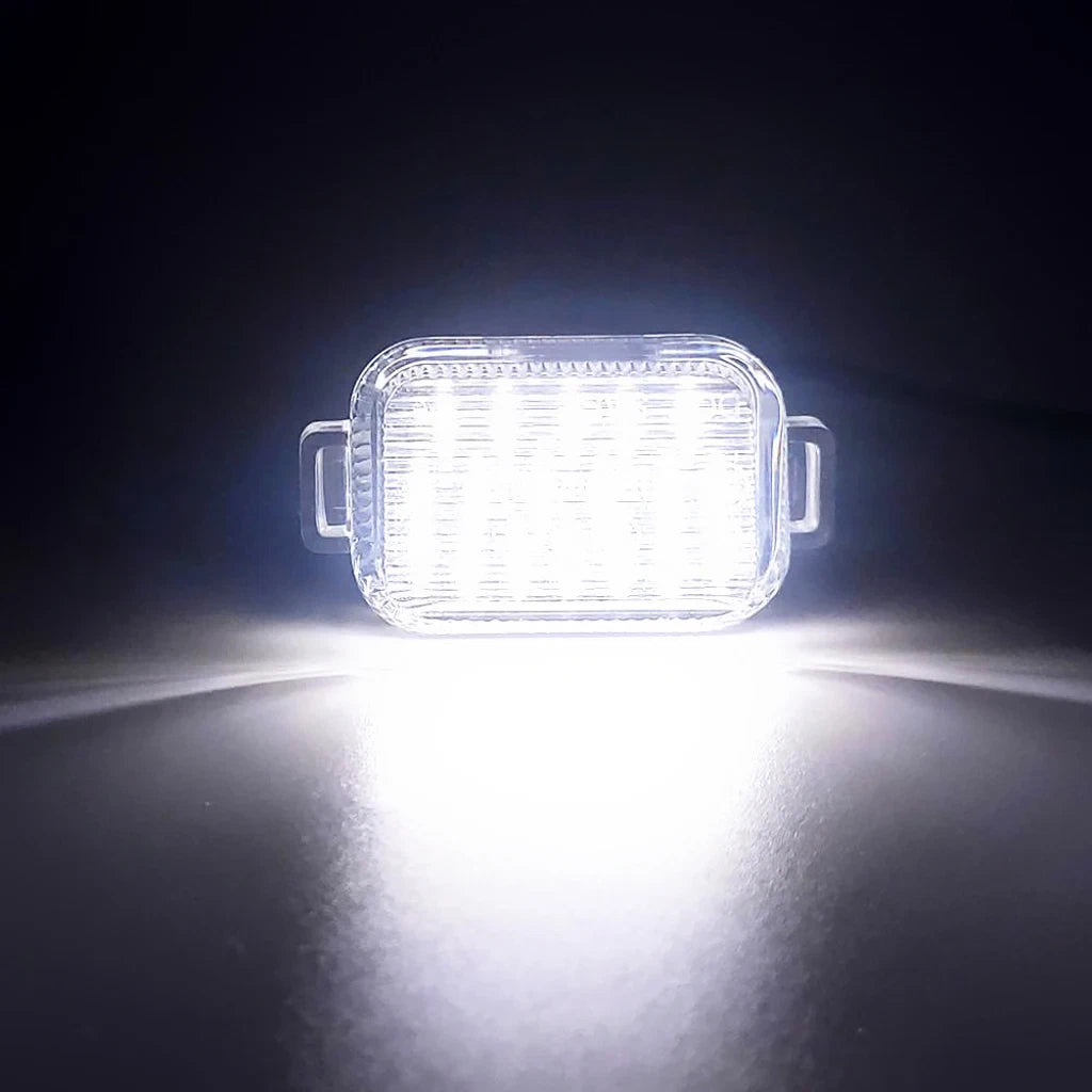 2X White LED License Plate Lamp for Mazda6 Mazda3 Hatchback (2014–2020)