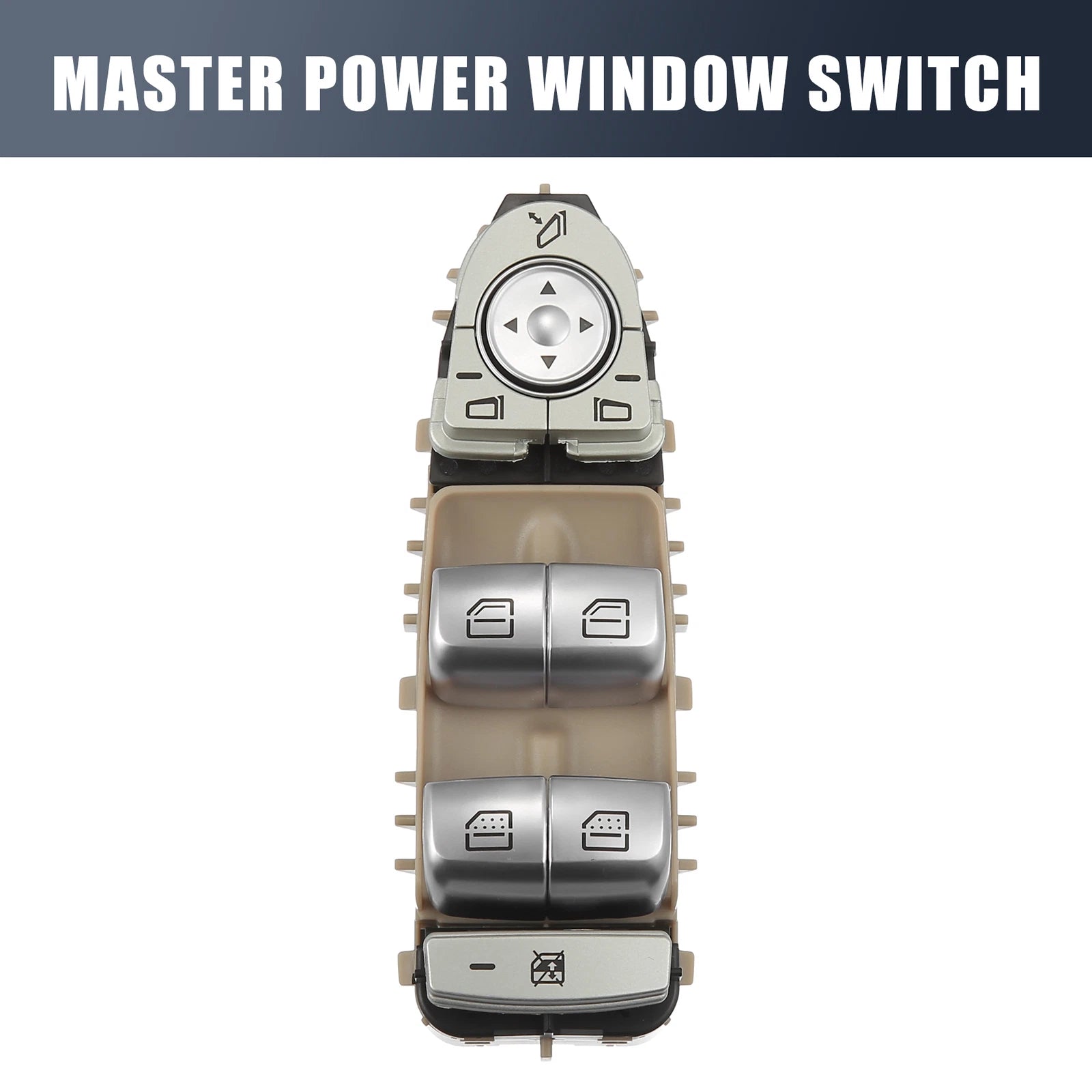 Power Window Switch Replacement for Mercedes-Benz W222 S-Class (2013–2017)
