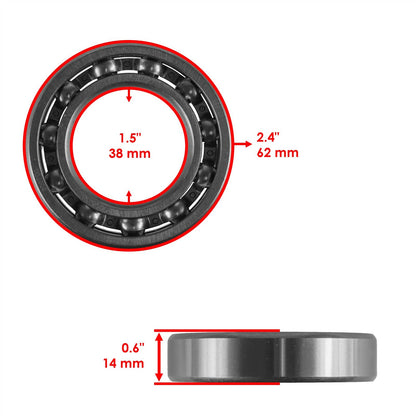 Rear Differential Seal Rebuild Kit for Honda Rancher TRX420TM 2x4 (2007–2013)