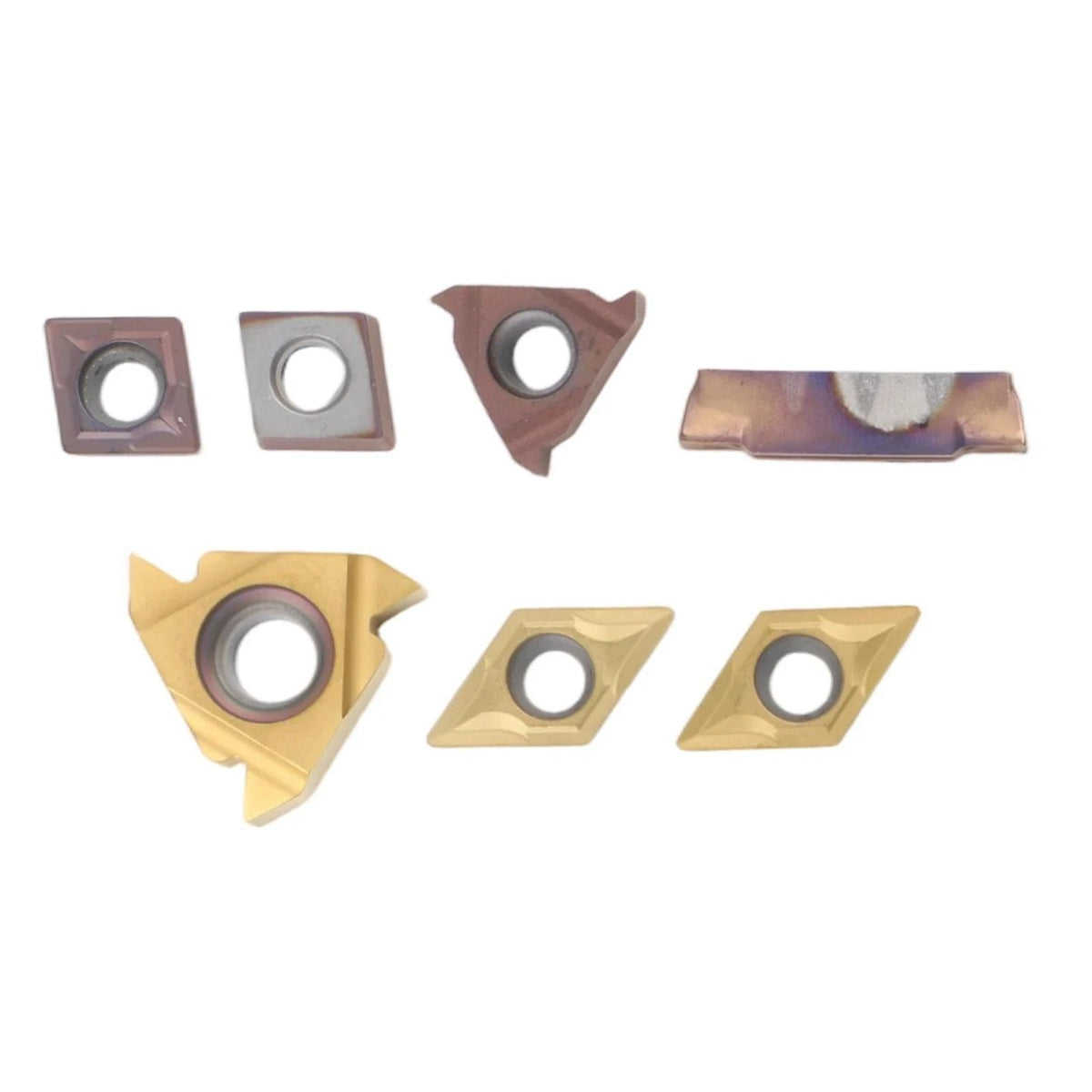 7 Pcs Carbide Insert Set for 12mm Bar AU
