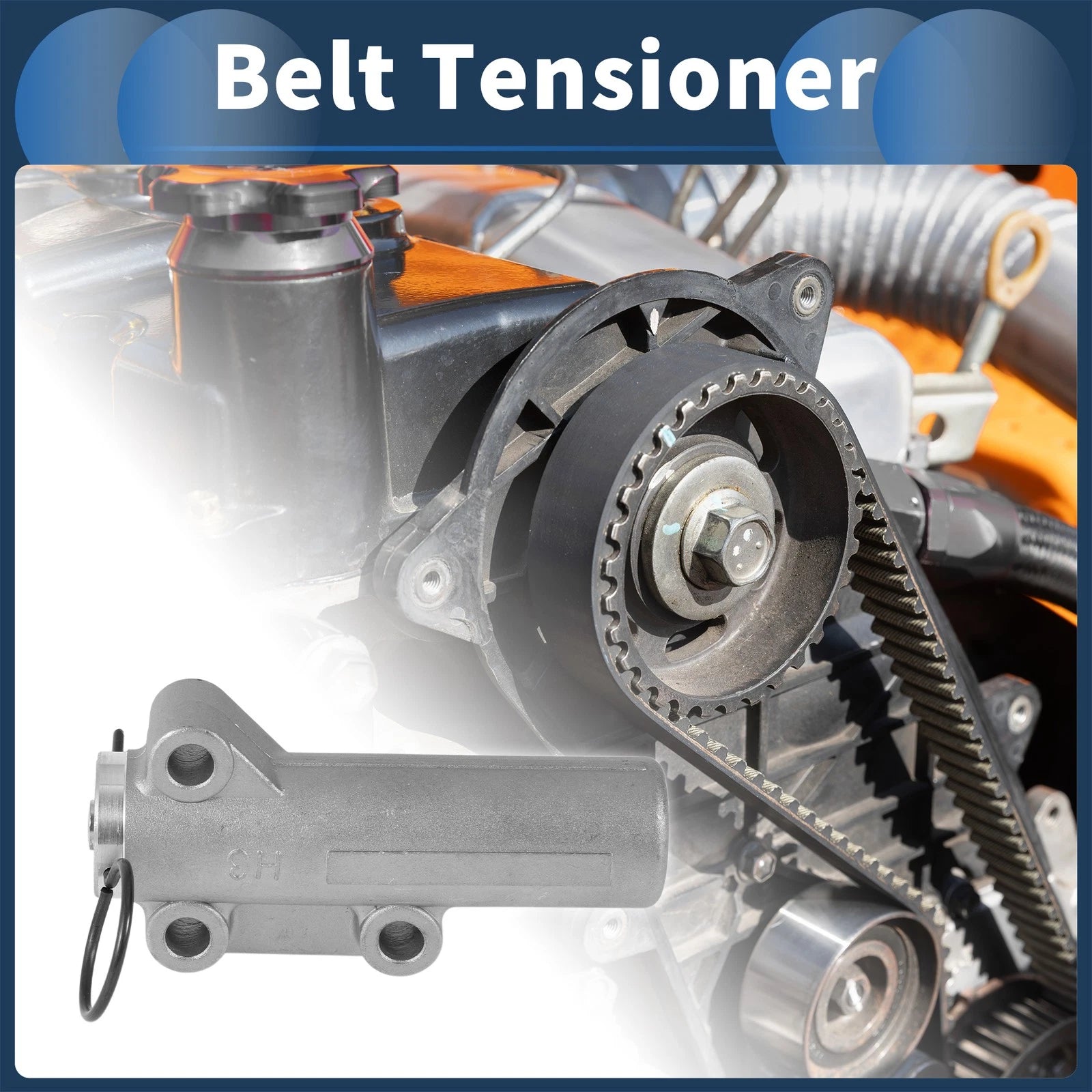 Belt Tensioner Replacement for Audi A4 B5 (1996–2005) Metal 1 Piece