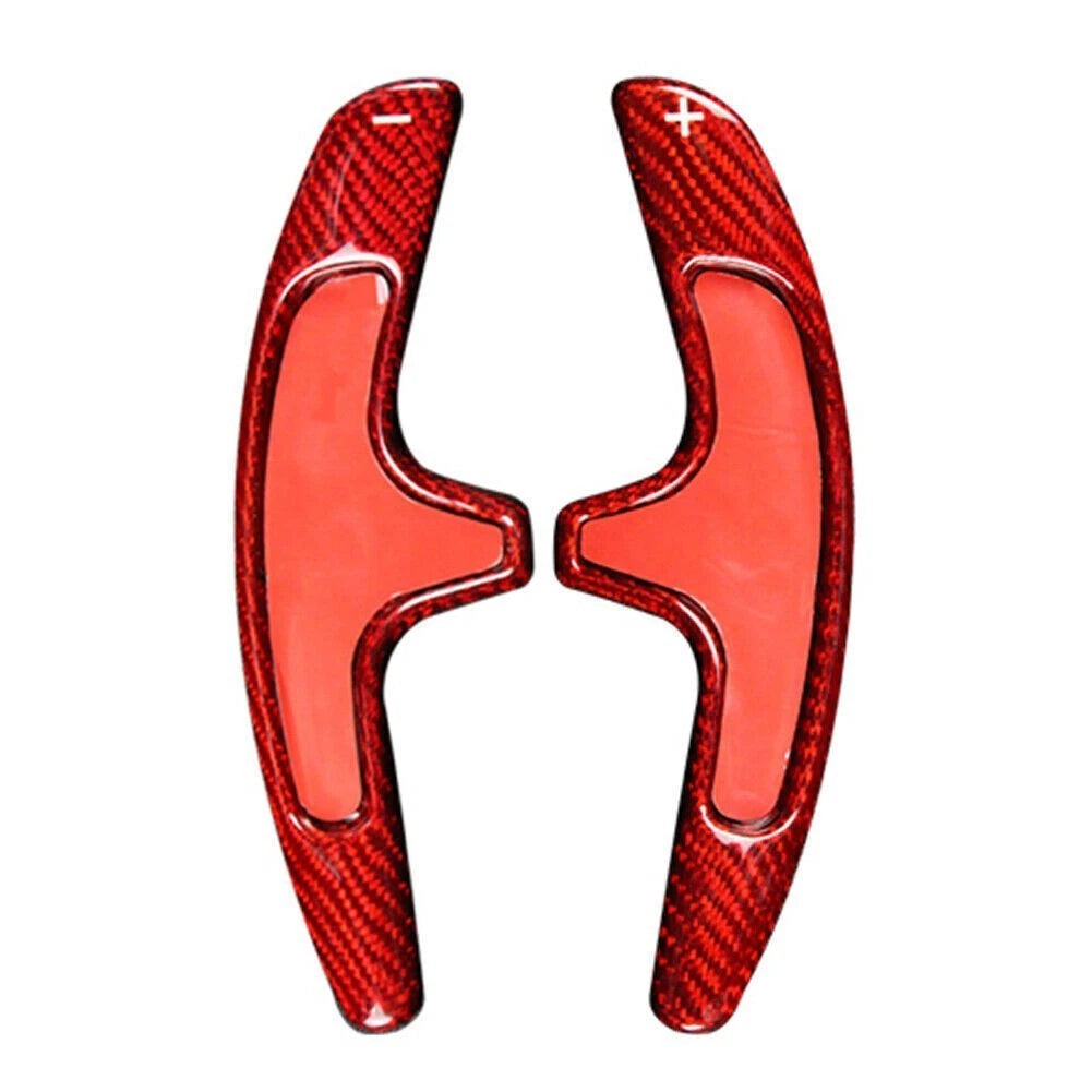 Shift Paddle Extension for Porsche Boxster 991/Cayman 981 (2012–2019) Red Carbon