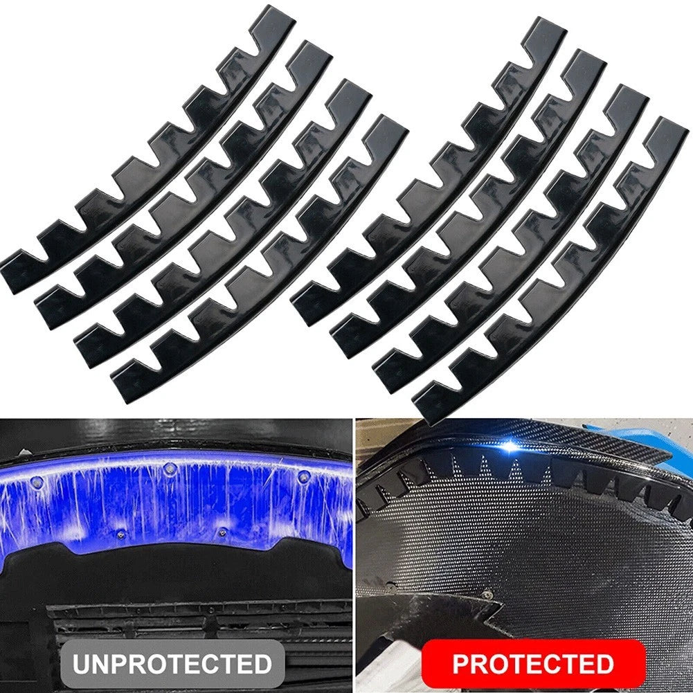 Brand New Bumper Scrape Guard Kit Replacement Skid Plate Rubber Scrape