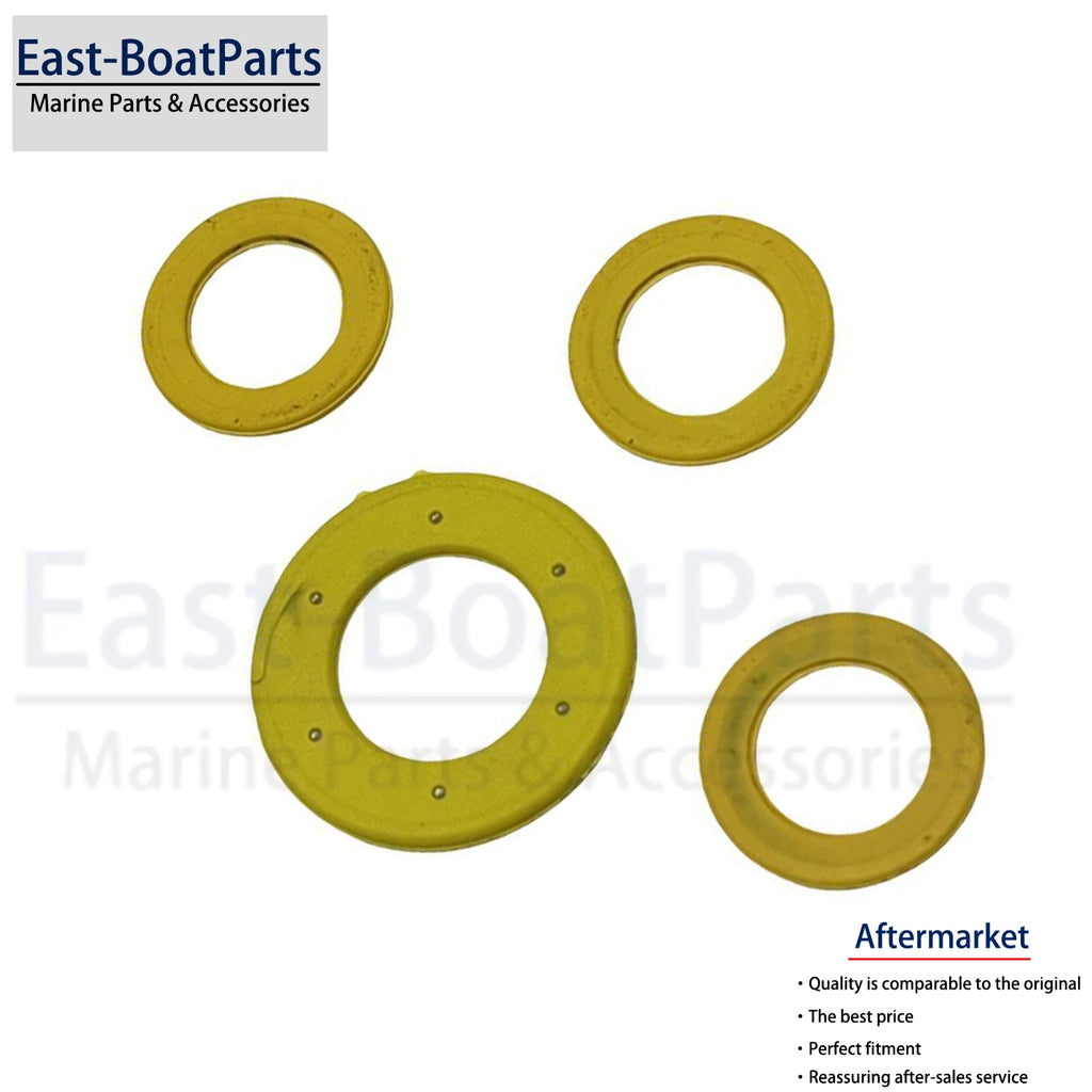 Oil Drain Plug Seal Kit for Mercury Mercruiser Lower Unit Gear Case (8M0204693, 830749)