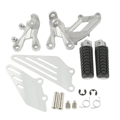 Front Driver Footpegs Bracket Set for Kawasaki Ninja ZX14R ZZR1400 (2006–2023)
