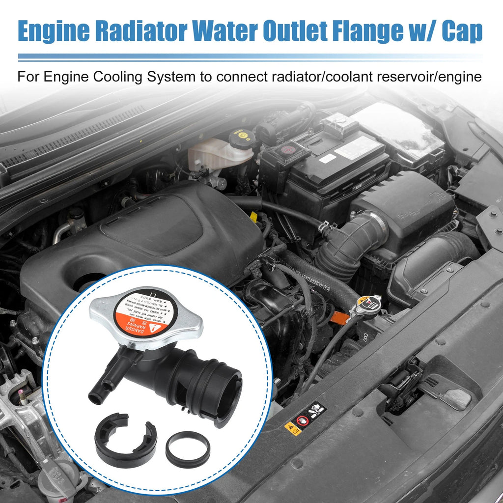 Engine Coolant Filler Neck Replacement for Toyota Lexus (2007–2016)