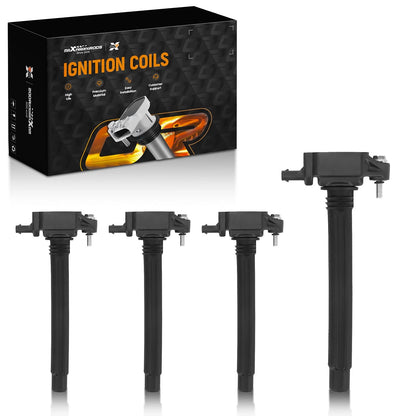 4X Ignition Coil for Dodge Dart Jeep Cherokee Compass Ram ProMaster City (2013–2020)
