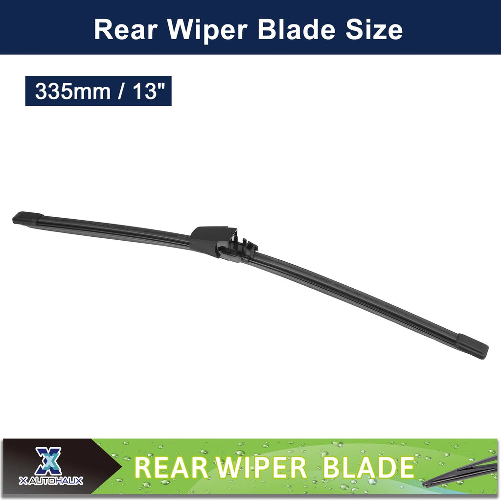 2pcs Rear Windshield Wiper Blade Replacement for Volkswagen Golf (2010–2014)