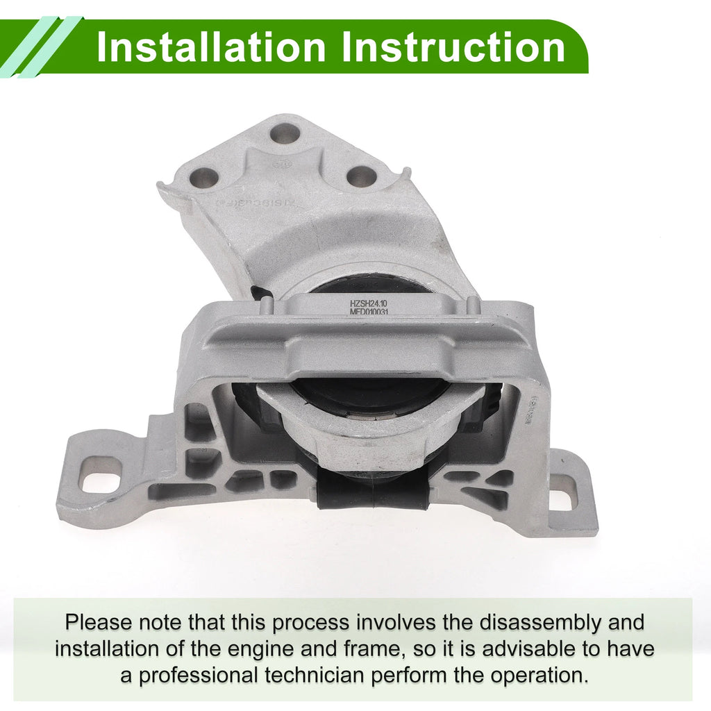 Engine Motor Mount for Ford Escort (2018–2020) C490 1.5L