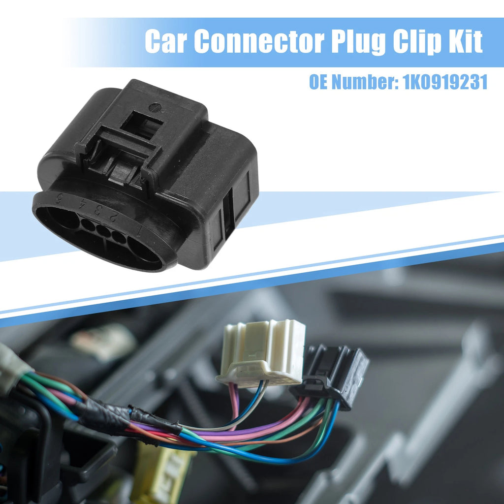 Fuel Pump Control Connector 5 Pin Replacement for VW Audi Seat (2005–2018)