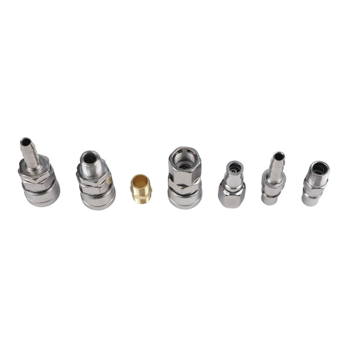 18pcs Quick Connect Air Tool Connectors Set Tinned Iron Build