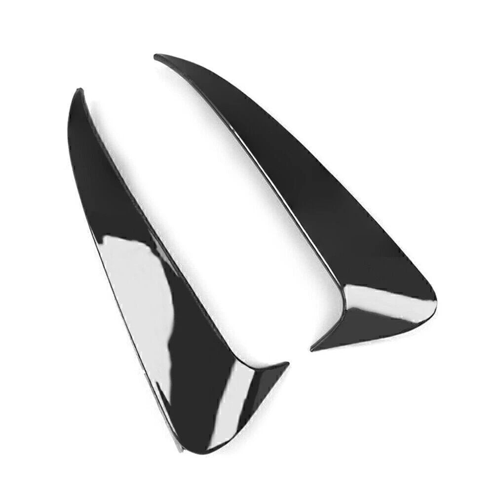 2X Rear Bumper Splitter Spoiler Canard for Benz C Class S205