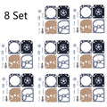 Set of 8 Carburetor Diaphragm Kit for Stihl 017 018 MS180 MS170