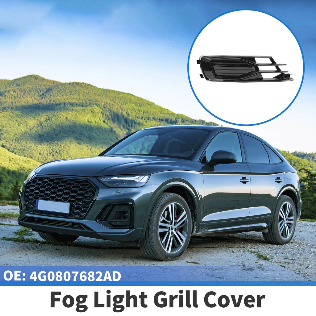 1pc Front Right Fog Light Grill Replacement for Audi A6 C7 (2014–2018)