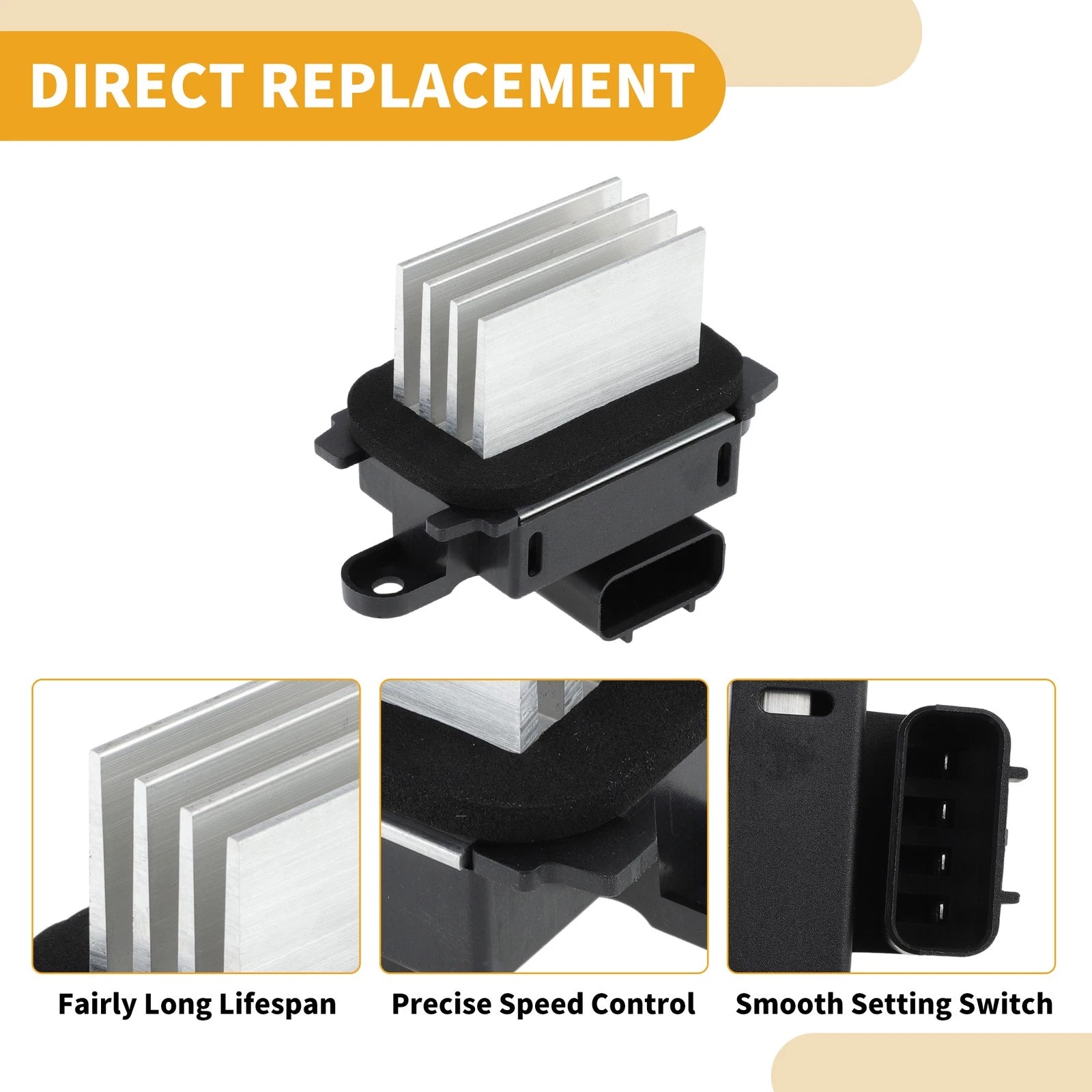 HVAC Blower Motor Resistor for Ford Explorer (2016–2019)