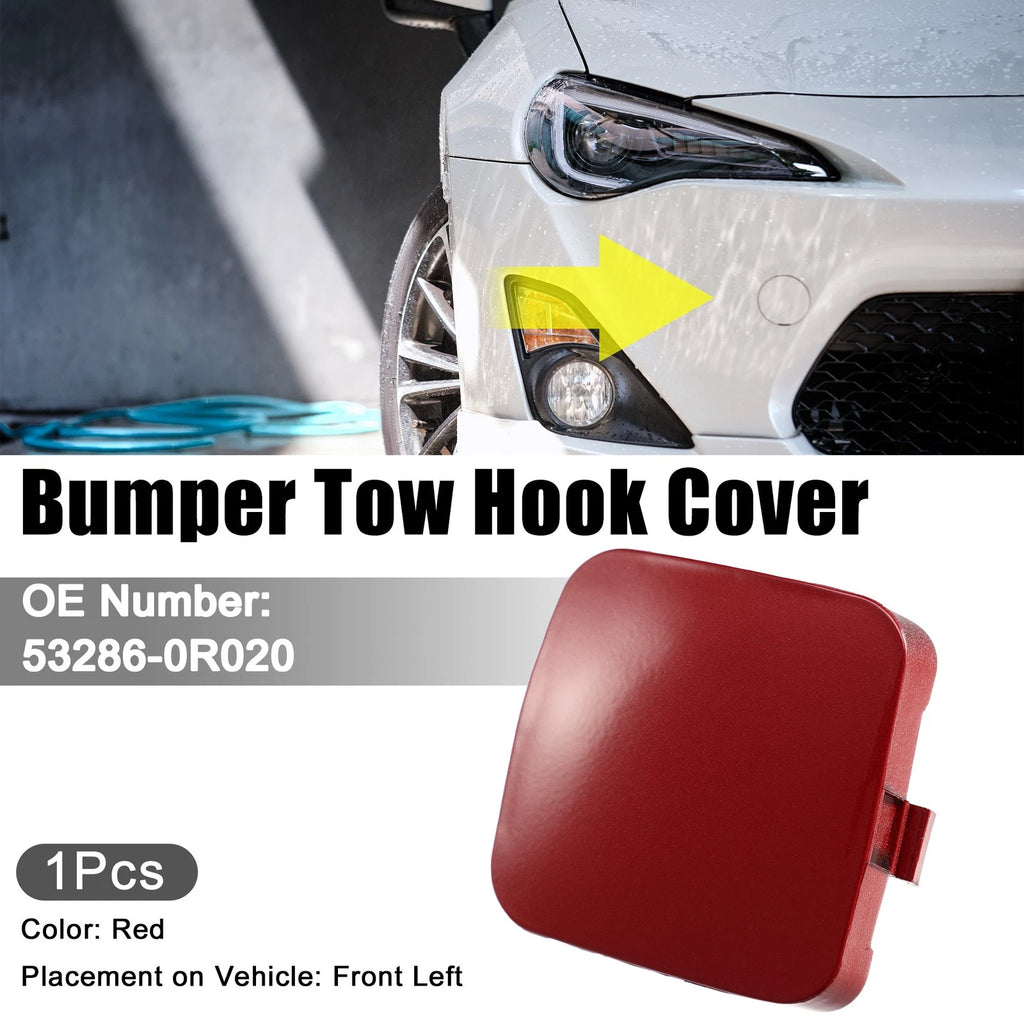 Front Left Tow Hook Cover Cap Replacement for Toyota RAV4 (2013–2018)