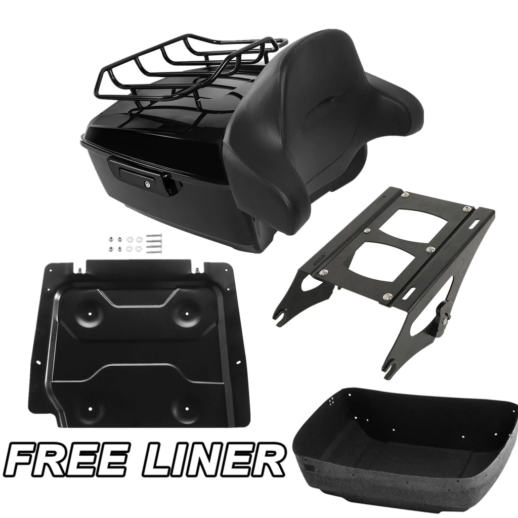 Trunk Pad Mount Rack Plate for Harley Electra Road Glide (2014–2026)
