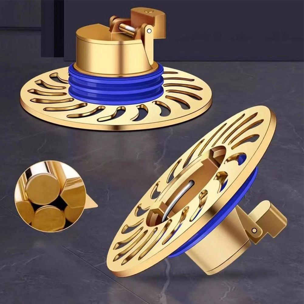 Brass Floor Drain Backflow Preventer for Various Pipeline Applications