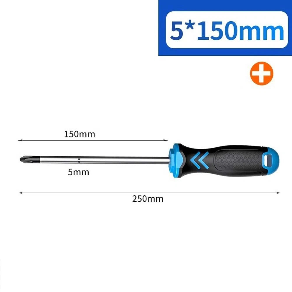 Magnetic Screwdriver Bit Set for Assembly Tasks (100mm)