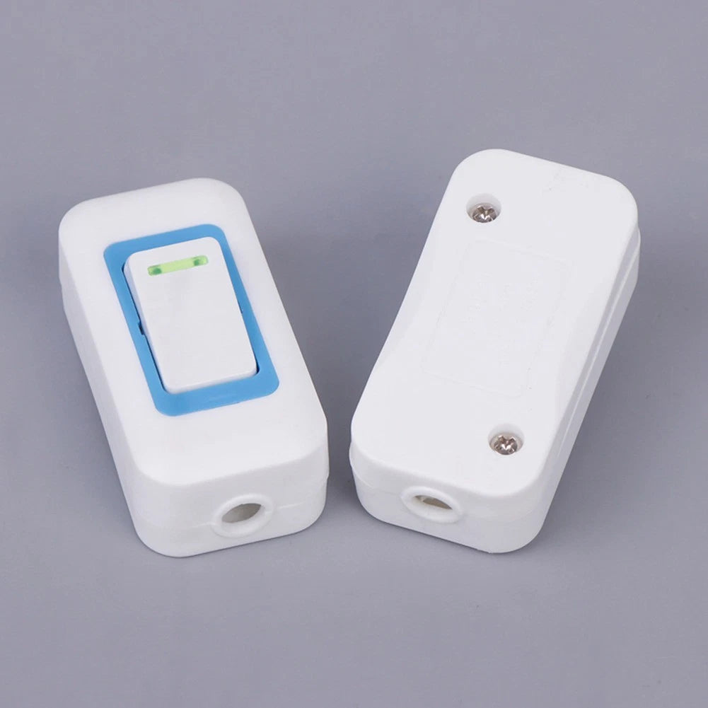 5X Small Rocker Button Switch 2500W 250V AC for Home Devices