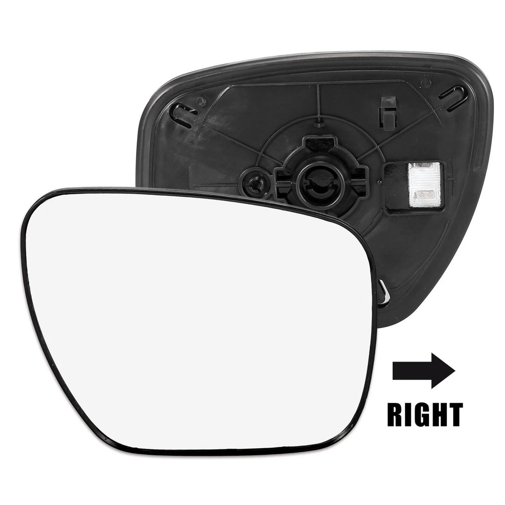 Heated Side Mirror Glass with Backing Right for Mazda 5 CX-7 CX-9 (2007–2015)