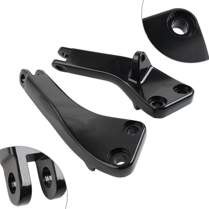 Passenger Foot Peg Mount Brackets for Harley Dyna FXDF FXDL FXDC FXDWG (2006–2017)