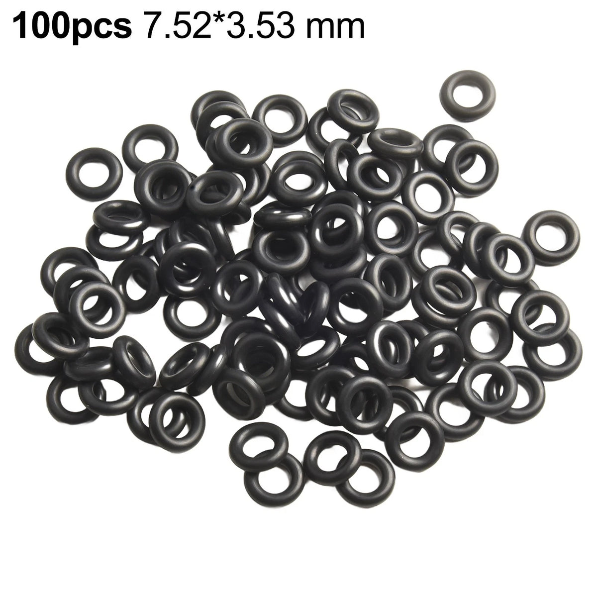 100PCS Fuel Injector Seal O Ring Rubber for Ford