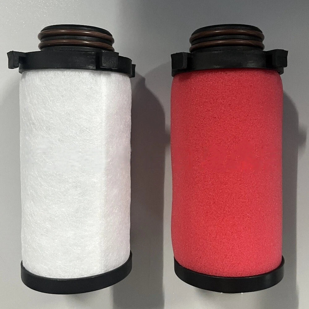 1pc Red + 1pc White Air Filter Set for