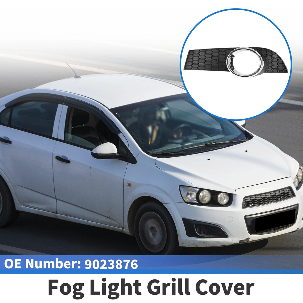 Front Left Fog Light Grill Replacement for Chevrolet Aveo (2008–2010)