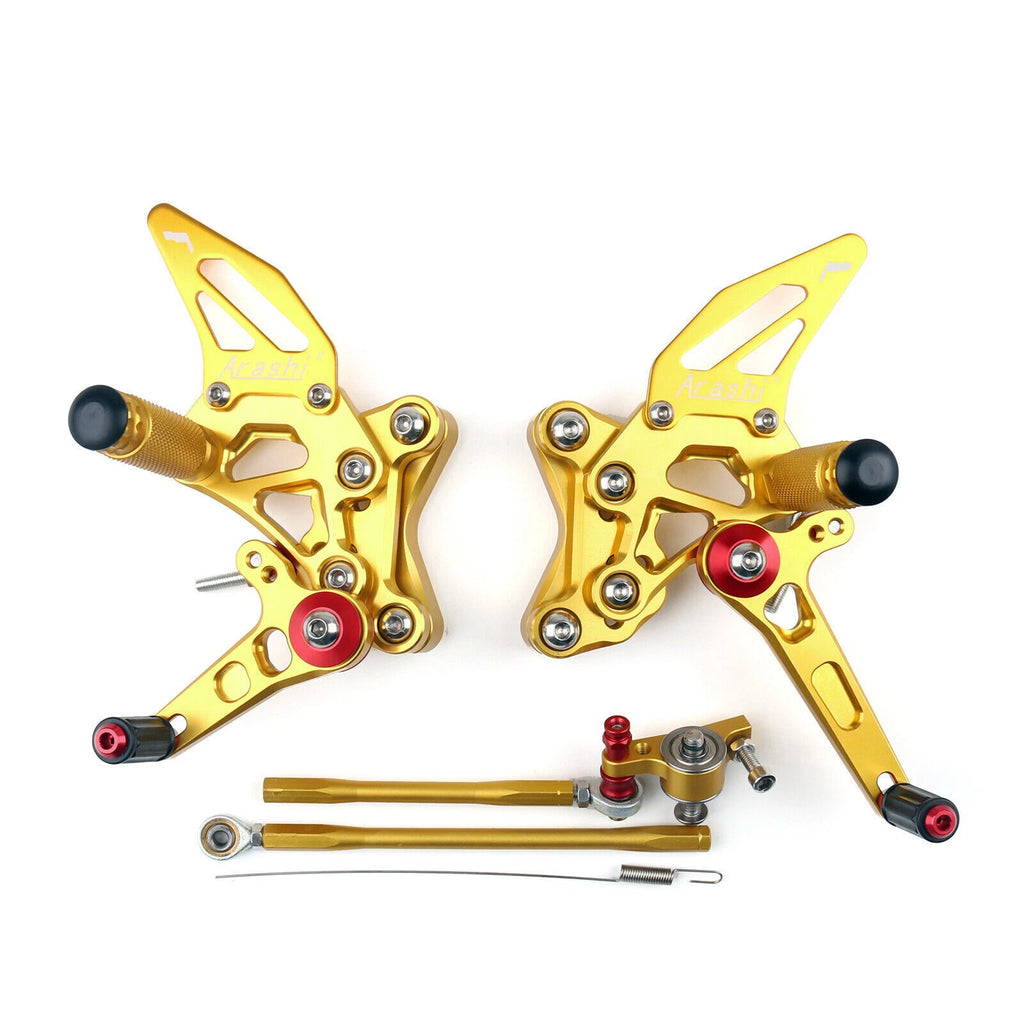 Rearset for Ducati 848 1098 1098S 1098R 1198 (2008–2015) Gold T9