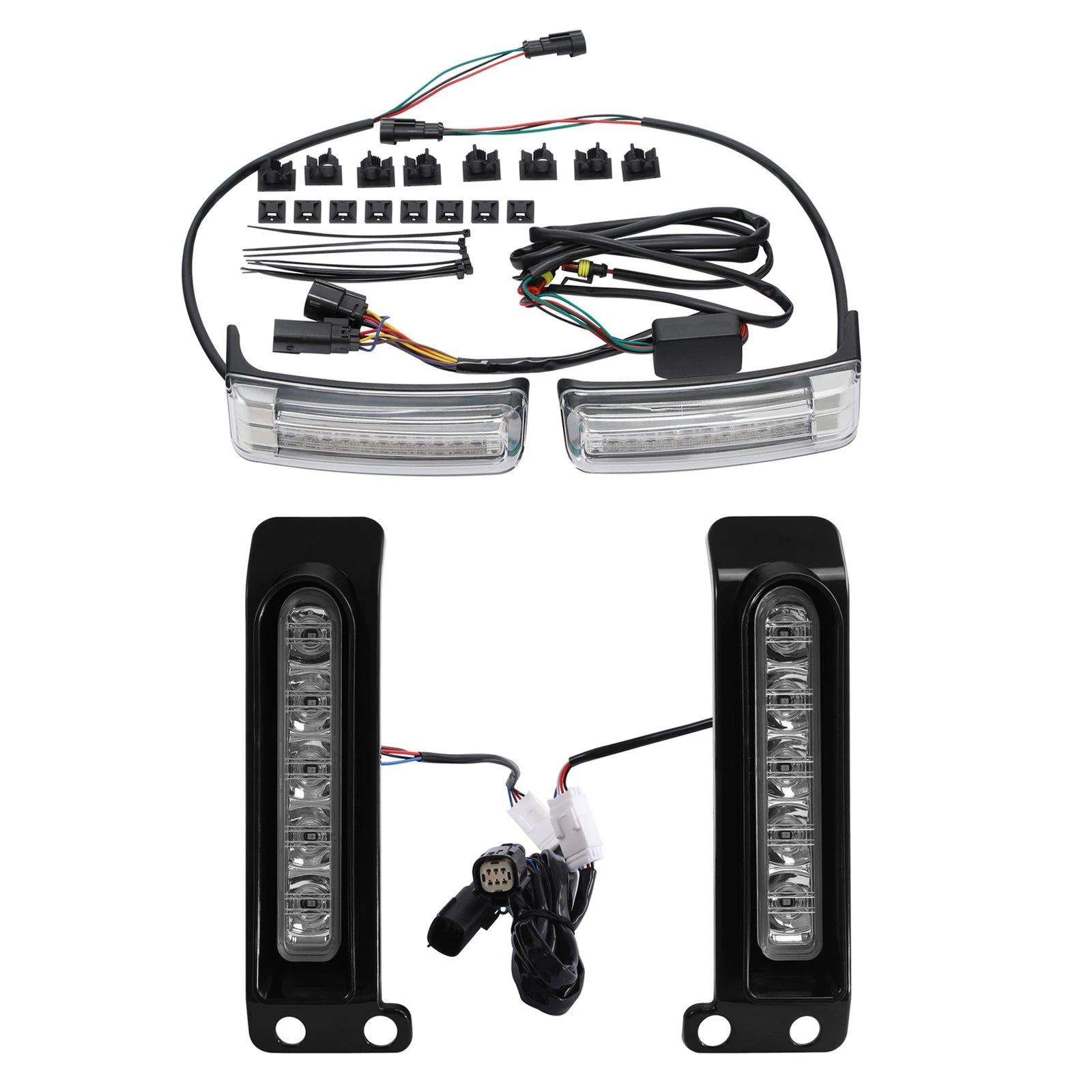 Saddlebag LED Inserts for Harley Touring (2014–2024)