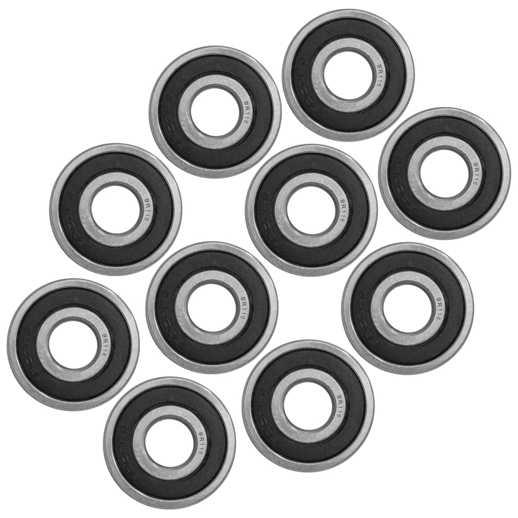 Caltric Ball Bearing Replacement Rubber Sealed 18x47x14 for Generic Use