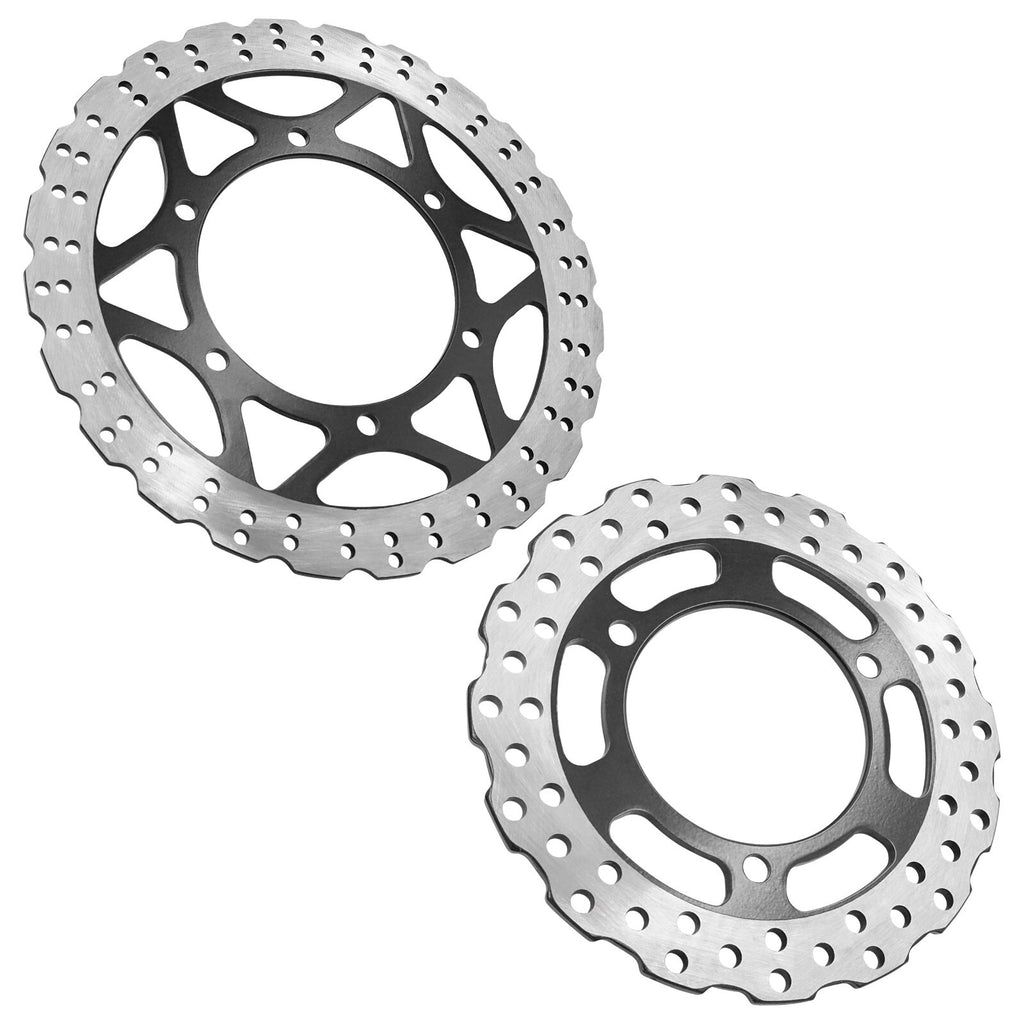 Brake Disc Rotor Front Rear Replacement for Kawasaki (2005–2015)
