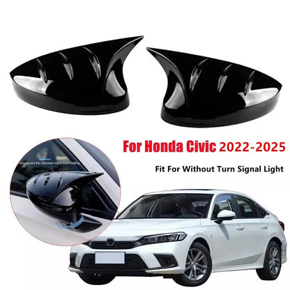 2X Side Rear View Mirror Cover Trim for Honda Civic Sedan & Hatchback (2022–2023)