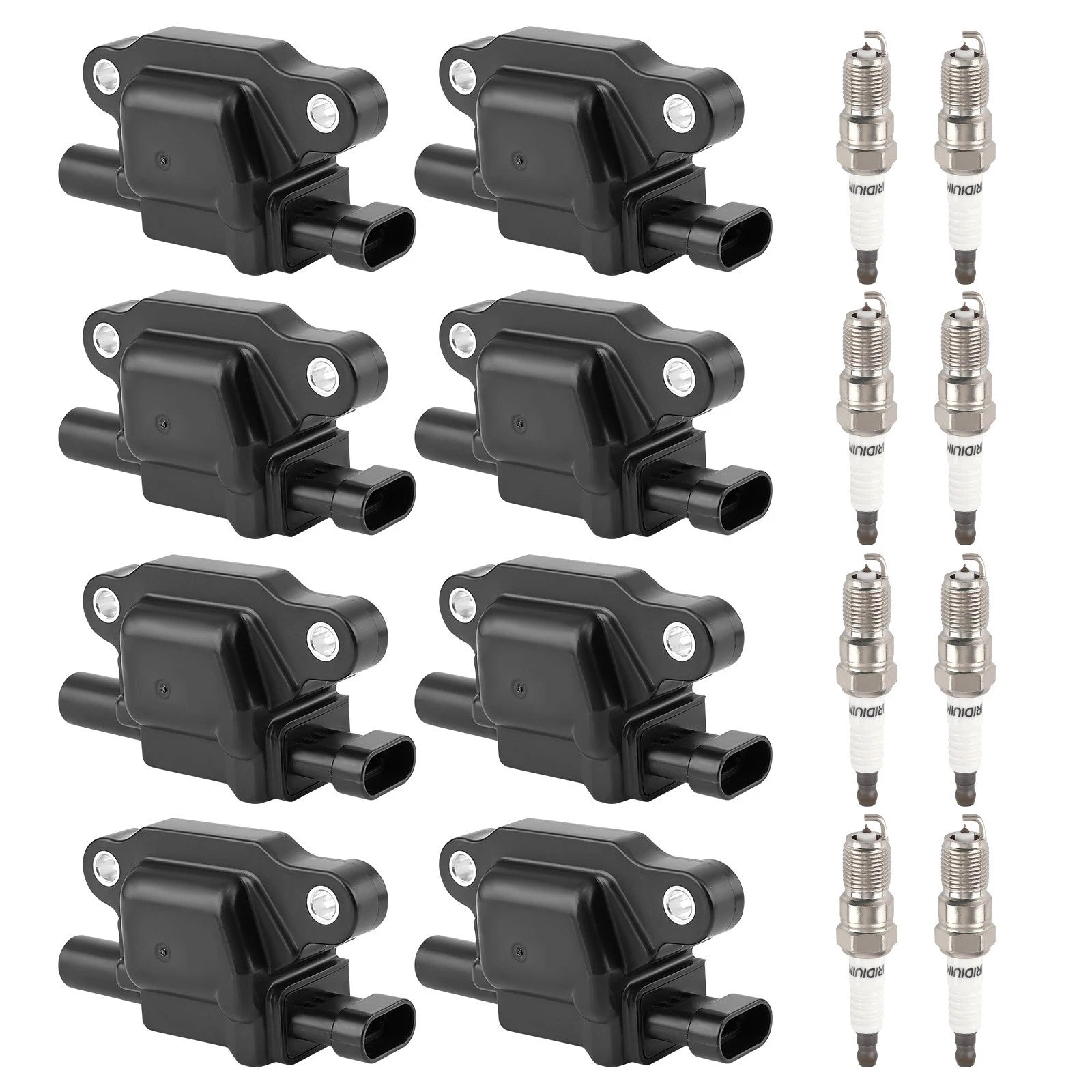 Ignition Coil & Iridium Spark Plug Set for Corvette 6.0L 6.2L 7.0L (2005–2013)