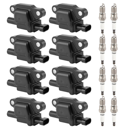 Ignition Coil & Iridium Spark Plug Set for Corvette 6.0L 6.2L 7.0L (2005–2013)