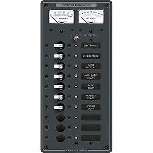Blue Sea 8082 DC 10 Position Toggle Circuit Breaker Panel for Marine